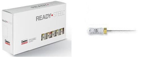 Ручные эндодонтические инструменты C + File Readysteel, Dentsply (# 15 - 6шт/25мм)