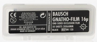 Bausch Gnatho-Film окклюзионная односторонняя пленка 16 микрон ВК120