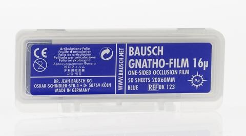 Bausch Gnatho-Film оклюзійна одностороння плівка 16 мікрон ВК123