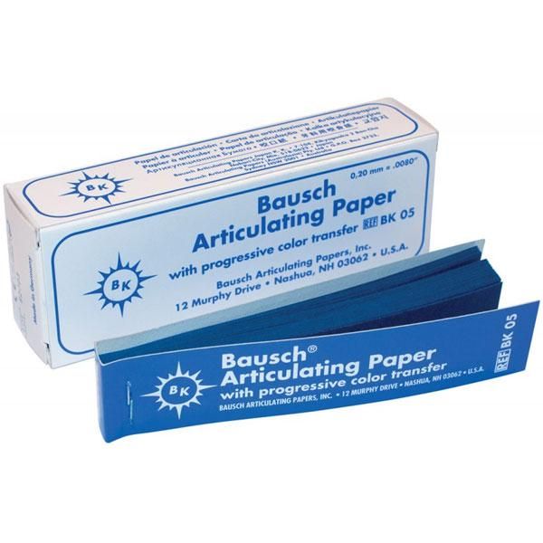 Артикуляційний папір Articulating Paper 200мк. Bausch