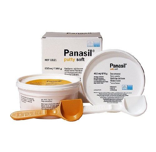 Оттискной материал Panasil Putty Soft База мягкая 450 мл + 450 мл