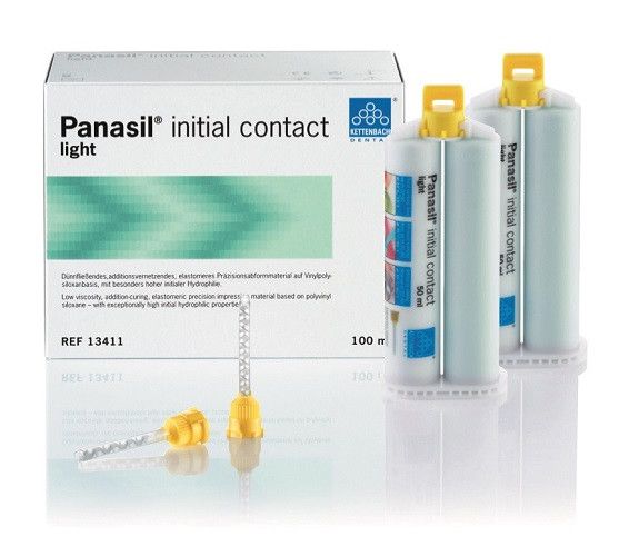 Оттискной материал Panasil Initial contact light 2х50 мл