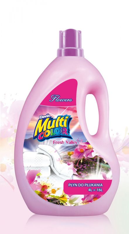 Ополіскувач Clovin Multi Color Fresh Valley Flowers 4000 ml