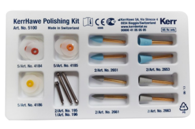 Шліфування та полірування, Kerr (США) Набір полірованийхHawe Polishing Assorted Kit