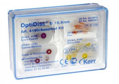Шлифовка и полировка, Kerr (США) Набор OptiDisc Assorted Kit, 80 шт