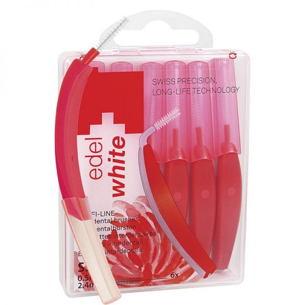 Edel+White, щётки Profi-Line для межзубных промежутков, SS (0, 5 - 2, 4 мм)