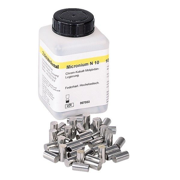 Сплав MICRONIUM N 10 (Микрониум Н 10) для бюгельных зубных протезов