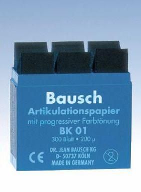 Артикуляційна папір Articulating Paper 200мк. Bausch BK01 - синій