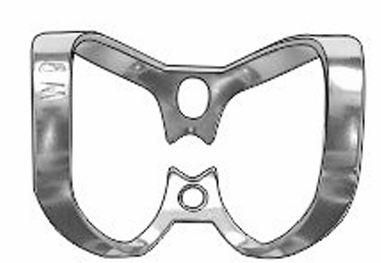 Клампи для ізоляції робочого поля та моделювання пломб