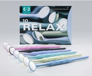 Relax Hahnenkratt– зеркала фронтовые с родиевым покрытием 4 плоское./  22 мм, родиевое, фиолетовое