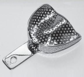 Слепочная ложка металлическая Truewin (Пакистан) 1107 Ложка для слепков перфорированная