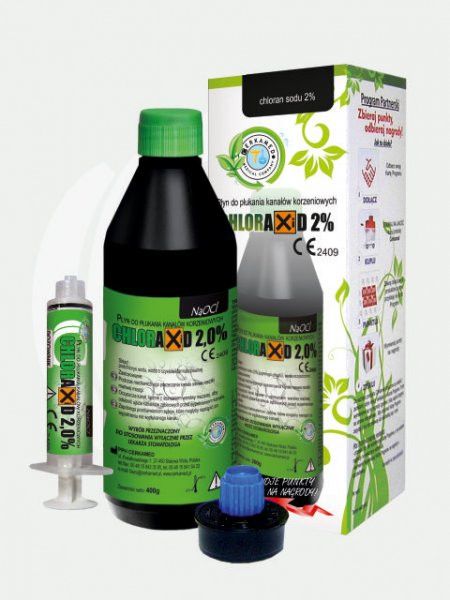CHLORAXID 2% (Хлораксід 2%) рідина для промивання кореневих каналів