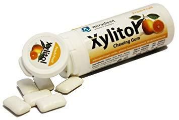 Жувальна гумка XYLITOL CHEWING GUM Упаковка 30 шт - свіжі фрукти