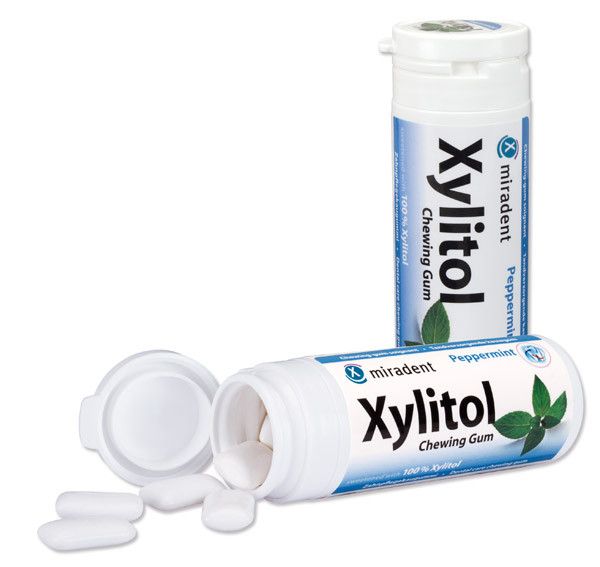 Жувальна гумка XYLITOL CHEWING GUM Упаковка 30 шт - м'ята перцева