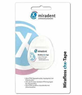 Зубная нить Miraflos Mirafloss unwaxed 20 м