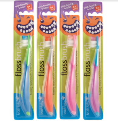 Детская зубная щётка Floss Brush 6 +, Brush-Baby