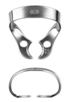 Клампы для премоляров (DENTECH CORPORATION, ЯПОНИЯ) №22 полированная сталь 