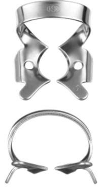 Клампы для моляров (DENTECH CORPORATION, ЯПОНИЯ) №5 полированная сталь