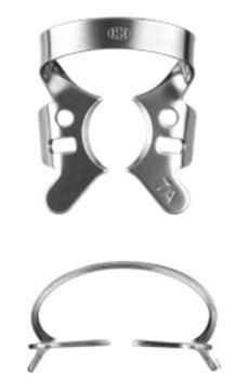 Клампы для моляров (DENTECH CORPORATION, ЯПОНИЯ) №7А полированная сталь