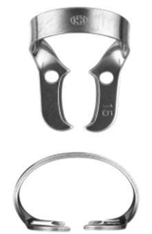 Клампы для моляров (DENTECH CORPORATION, ЯПОНИЯ) №15 полированная сталь