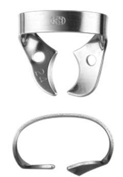 Клампы для моляров (DENTECH CORPORATION, ЯПОНИЯ) №24 полированная сталь