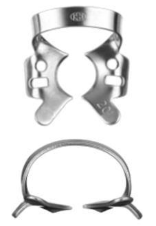 Клампы для моляров (DENTECH CORPORATION, ЯПОНИЯ) №201 полированная сталь