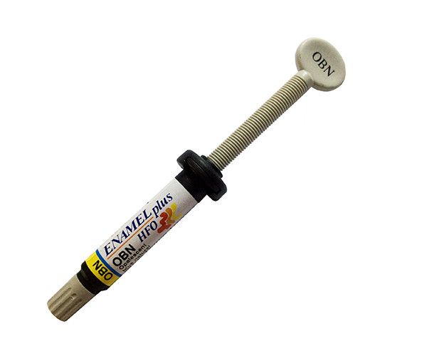 ENAMEL PLUS HRI шприцы Эмаль опалесцентная HFO, шприц 5 гр.OBN (Opalescent Blue Natural)