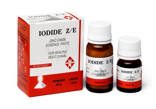 IODID Z/E. Цинкоксид эвгеноловая паста 20 г+10 мл. IODID Z/E. Цинкоксид эвгеноловая паста 20 г+10 мл.