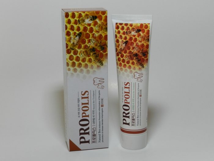 Зубная паста Propolis с натуральным пчелиным воском и маточным молочком, 180 г