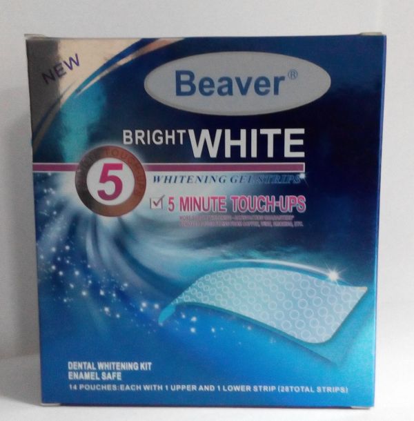 Смужки для відбілювання зубів Beaver Bright White 5-Minute Touch-Ups