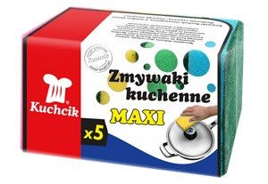 Губки maxi для посуды 5 шт KUCHCIK