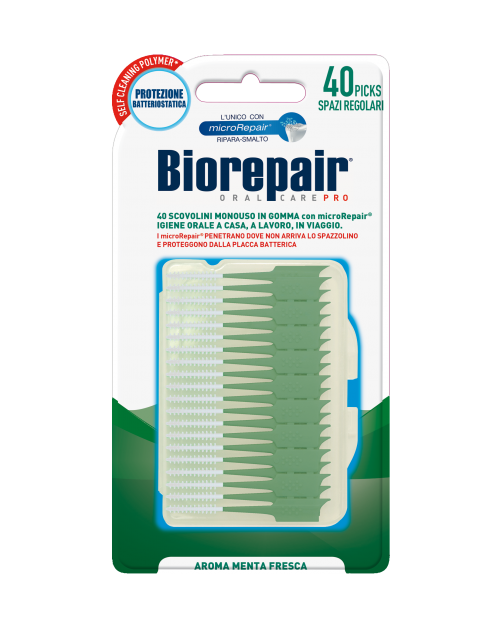 Biorepair Интердентальная силиконовая зубочистка,М