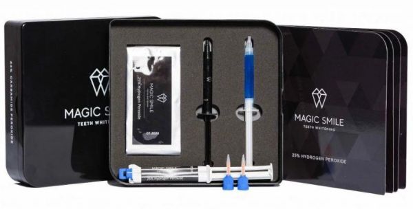 Набір Меджик смайл перекис водню 25% (MagicSmile Professional Hydrogen Peroxide 25%) ,