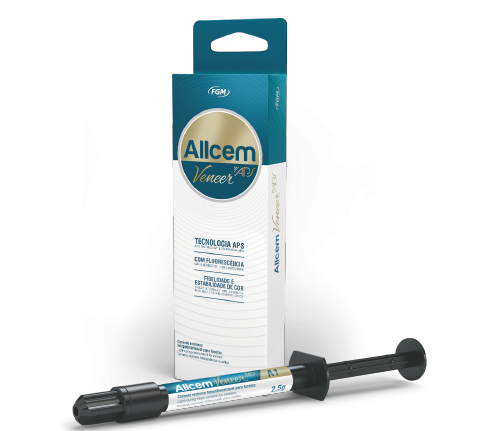 Allcem Veneer APS (Альцем Винир АПС) светоотверждаемый полимерный цемент E-Bleach M