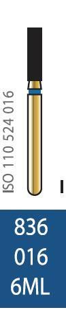 Бор алмазный Diatech синее кольцо 105-125 µм (ML) стандартная 836-016- 6ML