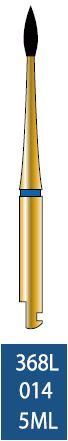 Бор алмазный Diatech синее кольцо 105-125 µм (ML) ― стандартная 368L-014-5ML