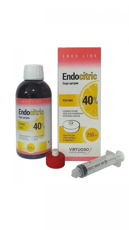 Эндоцитрик (Endocitric) 40% (Лимонная кислота), 250 мл