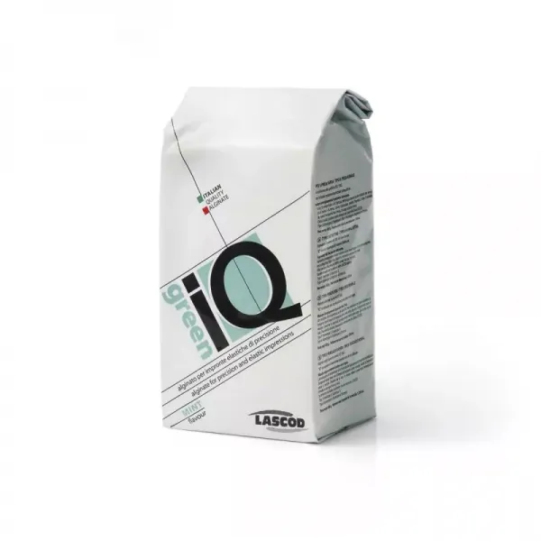 Альгінатна відбиткова маса (точність 50мкм) IQ Green (Ай К’ю Грін) 450 г Альгінатна відбиткова маса (точність 50мкм) IQ Green (Ай К’ю Грін) 450 г
