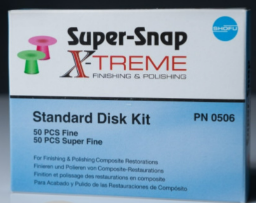 НАБІР ПОЛІРУВАЛЬНИХ ДИСКІВ SUPER-SNAP X-TREME STANDART DISK (50 шт)