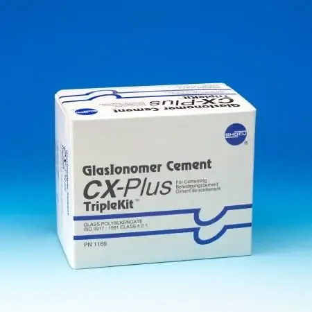 Цемент для фіксації GlasIonomer Cement CX-Plus Triple Set