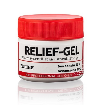 Анестезирующий гель Relief-Gel вишня