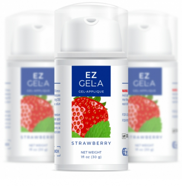 Аплікаційний топік-гель Ез-гель (EZ Gel-A), уп.30г полуниця Аплікаційний топік-гель Ез-гель (EZ Gel-A), уп.30г полуниця