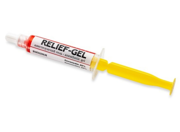 Анестезирующий гель Relief-Gel вишня