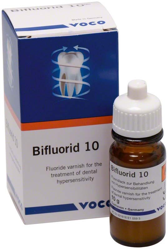 Bifluorid 10,VOCO (Бифлюорид 10, Воко) - фторлак, флакон 4г