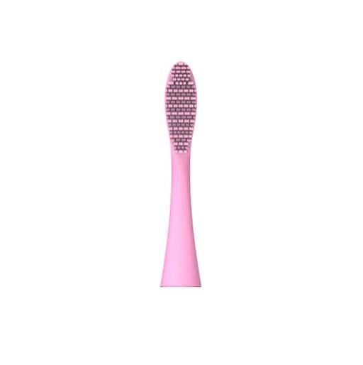 ЗАПАСНЫЕ НАСАДКИ К ЗВУКОВОЙ СИЛИКОНОВОЙ ЗУБНОЙ ЩЕТКЕ BEAVER SONIC SILICONE TOOTHBRUSH BVR-010 PINK