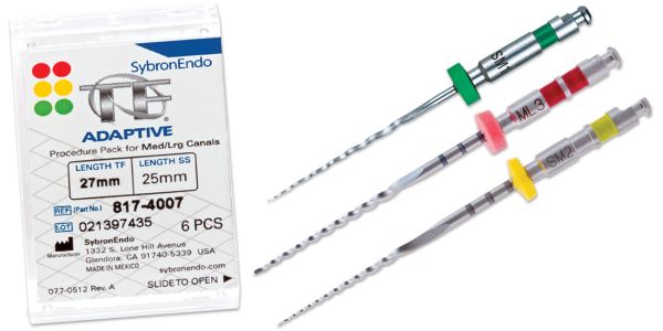 Файлы TF Adaptive File (ТФ Адаптив) SybronEndo 4 шт. США