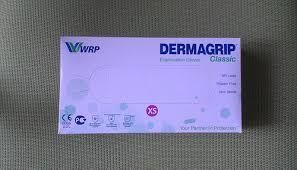 Перчатки латексные Dermagrip CLASSIC, WRP (Дермагрип ) 100шт.\уп