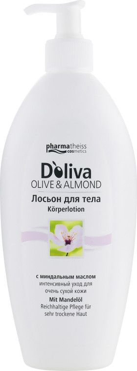 D'Oliva Лосьйон для тіла Оливково-мигдальне молочко», 500 мл