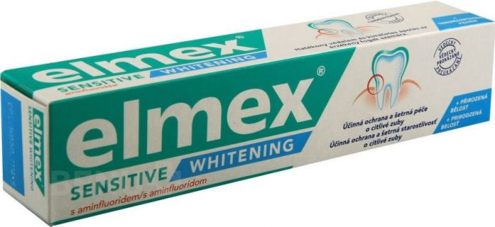 Зубная паста Elmex Sensitive Whitening 75мл.