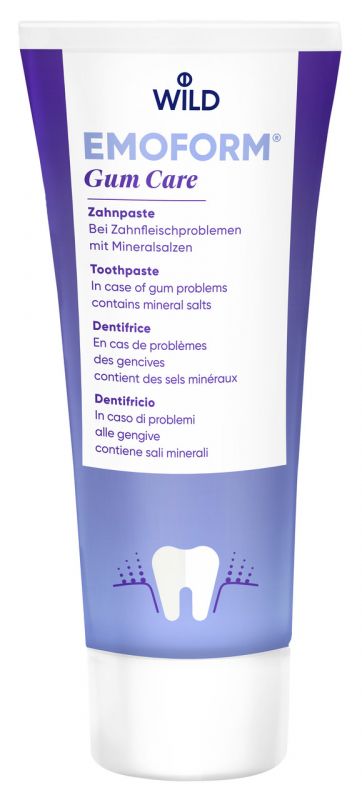 EMOFORM GUM CARE спеціальна зубна паста догляд за яснами 75мл